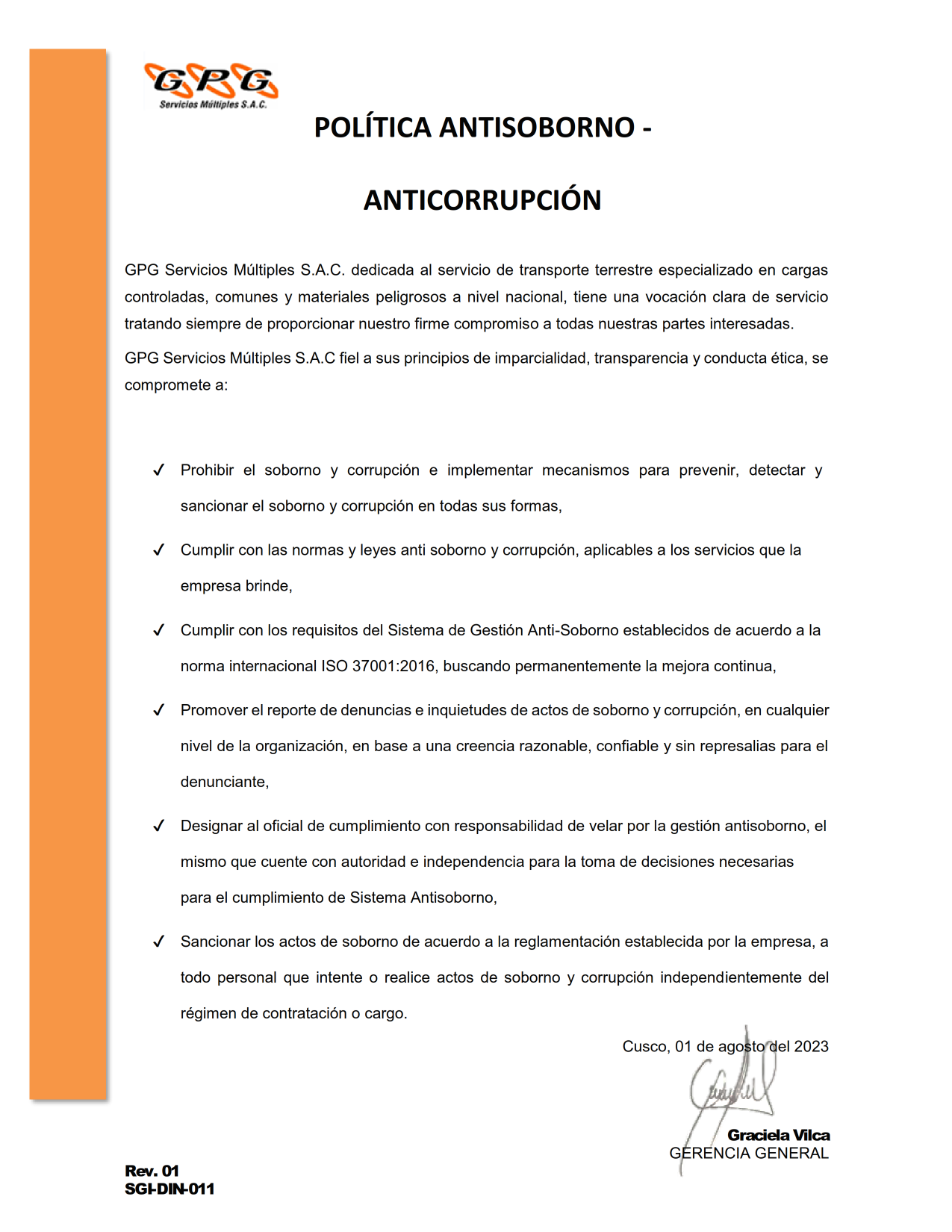 SGI-DIN-011 Política Antisoborno - Anticorrupción _23
