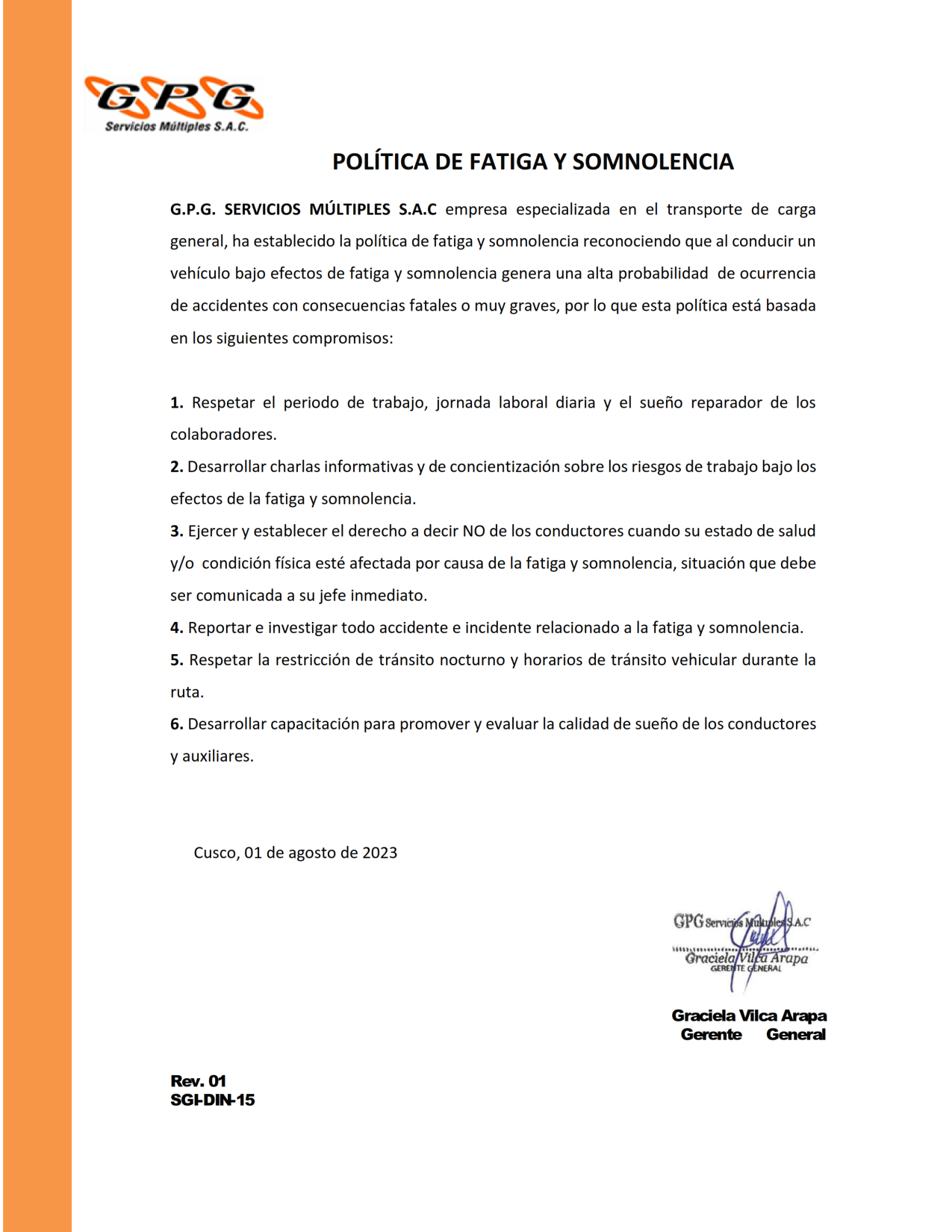SGI-DIN-015 Politica de Fatiga y somnolencia_23